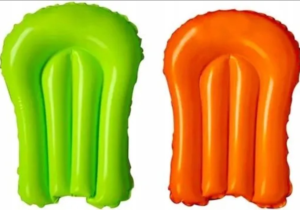 Set tobogan pentru apa dublu, Zola, 2 placi gonflabile, 145 x 482 cm, mov/albastru Set tobogan pentru apa dublu, Zola, 2 placi gonflabile, 145 x 482 cm, mov/albastru